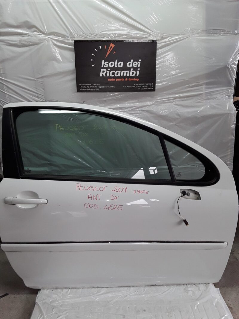 Sportello Usato - Anteriore Destro Peugeot 207